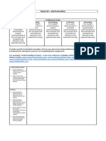 Meal Kit - Self Evaluation Fillable Form