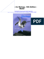 Instant Download Test Bank For Biology 10th Edition Mader PDF Scribd