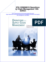 Instant Download Etextbook 978 1259696619 Operations and Supply Chain Management 14th Edition PDF FREE