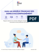 Vers Un Modèle Français Des Vers Un Modèle Français Des Soins D'Accompagnement Soins D'Accompagnement