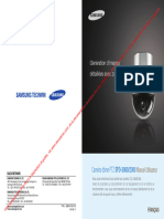Samsung Camera Dome PTZ Spd2300 000 Notice Utilisation