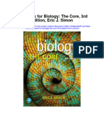 Instant Download Test Bank For Biology The Core 3rd Edition Eric J Simon PDF Scribd