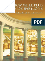 445109744 George S Clason L Homme Le Plus Riche de Babylone PDF
