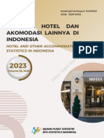 Statistik Hotel Dan Akomodasi Lainnya Di Indonesia 2023
