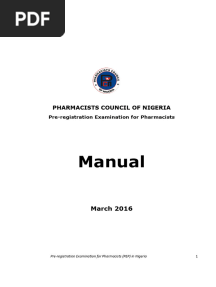 PEP Manual