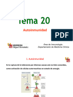 Tema 20 Autoinmunidad