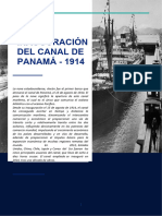Inauguración Canal de Panama