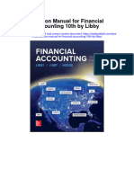 Instant Download Solution Manual For Financial Accounting 10th by Libby PDF Scribd