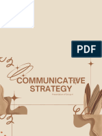 Oral Communication - Communicative Strategies