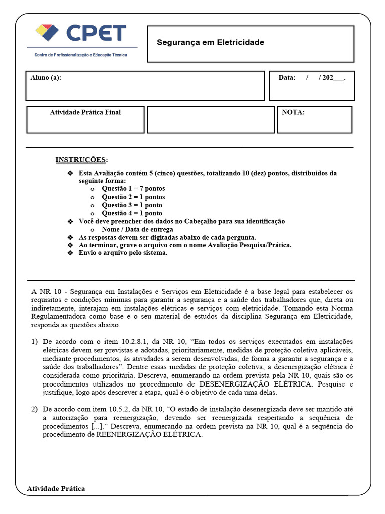 atividade-pr-tica-final-seguran-a-em-eletricidade-pdf-eletricidade