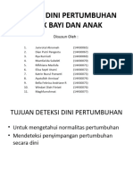 Deteksi Dini Pertumbuhan Fisik Bayi Dan Anak