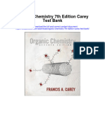 Instant Download Organic Chemistry 7th Edition Carey Test Bank PDF Scribd