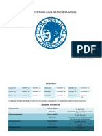 Pretemporada Cns 2019-2020