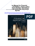 Solution Manual For Financial Reporting, 3rd Edition, Janice Loftus, Ken Leo, Sorin Daniliuc, Noel Boys, Belinda Luke Hong Nee Ang Karyn Byrnes