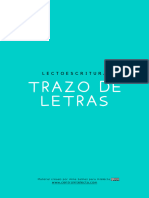 Trazo de Letras.