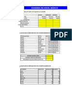 Examen Práctico-Excel Básico