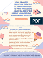 Pink Blue Pastel Illustrated Cute Creative Portofolio Presentation