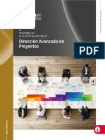 PAE Direccion Avanzada de Proyectos 2021