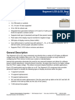 Infineon-Component - Segment - LCD - (SegLCD) - V2.10-Software Module Datasheets-V03 - 04-EN