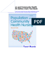 Instant Download Population and Community Health Nursing 6th Edition Clark Test Bank PDF Scribd