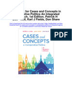 Test Bank For Cases and Concepts in Comparative Politics An Integrated Approach, 1st Edition, Patrick H Oâ ™neil, Karl J Fields, Don Share