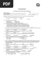 Q2 Quarterly Assessment Gen Math