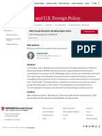 The Israel Lobby and U.S. Foreign Policy. - Harvard Kennedy School
