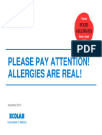 Food Allergens Ecolab