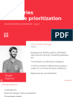 09 User Stories - Feature Prioritization