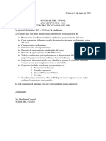 Informe Tutor