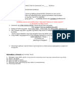 Guidelines para Sa PT 3 Fil 10 Kwarter 2
