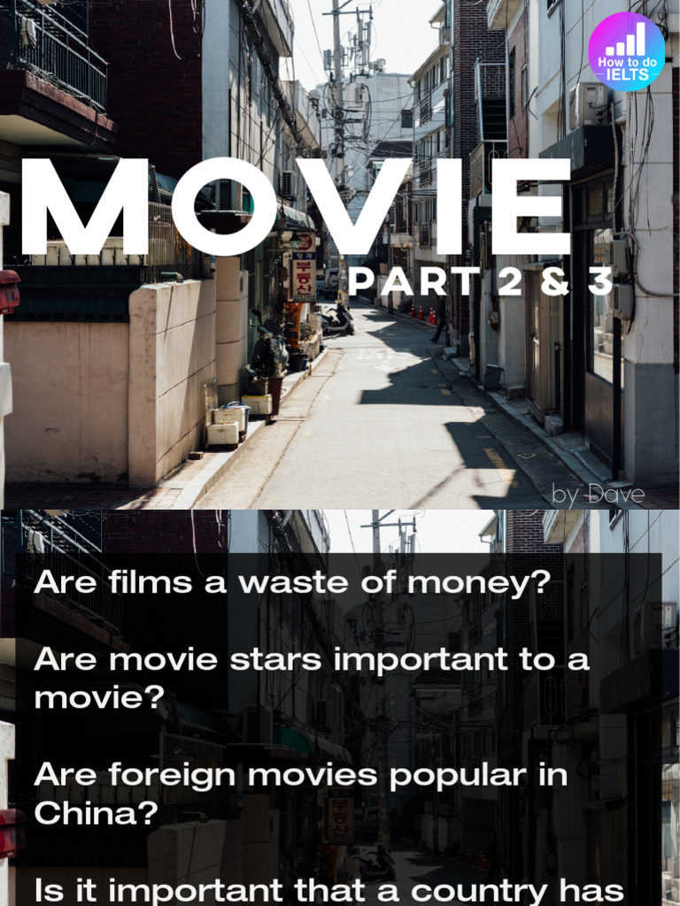IELTS Speaking Parts 2 and 3 Movie PDF