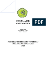1.modul Matematika Suparman, S.PD