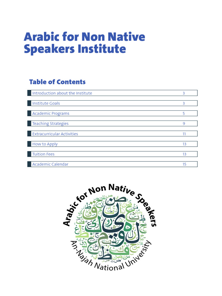 Arabic For Non Natives Hanbook Pdf Arabic Dialect