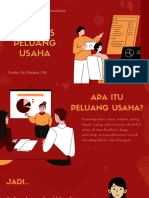 Analisis Peluang Usaha