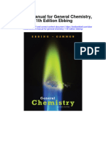 Instant Download Solution Manual For General Chemistry 11th Edition Ebbing PDF Scribd