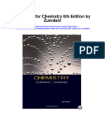 Instant Download Test Bank For Chemistry 8th Edition by Zumdahl PDF Scribd