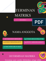 Determinan Matriks