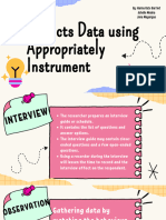 Collects Data Using Appropriately Instrument 20231202 123405 0000