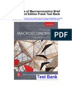 Instant Download Principles of Macroeconomics Brief Edition 3rd Edition Frank Test Bank PDF Scribd