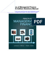 Instant Download Principles of Managerial Finance Gitman 14th Edition Solutions Manual PDF Scribd