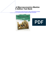 Instant Download Principles of Macroeconomics Mankiw 5th Edition Test Bank PDF Scribd