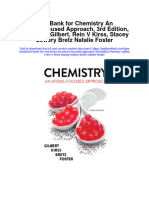Test Bank For Chemistry An Atoms-Focused Approach, 3rd Edition, Thomas R Gilbert, Rein V Kirss, Stacey Lowery Bretz Natalie Foster