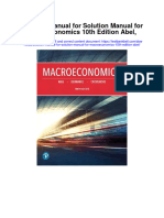 Instant Download Solution Manual For Solution Manual For Macroeconomics 10th Edition Abel PDF Scribd