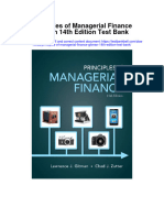 Instant Download Principles of Managerial Finance Gitman 14th Edition Test Bank PDF Scribd