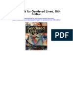 Instant Download Test Bank For Gendered Lives 10th Edition PDF Ebook