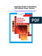 Instant Download Solution Manual For Guide To Operating Systems 6th Edition Greg Tomsho PDF Scribd