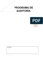 PROGRAMA DE AUDITORIA BASE para Cargar