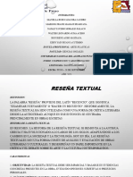 Reseña Textual