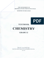 Grade (12) Chemistry (Myanmar)